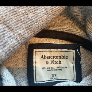 Cowl neck gray sweater